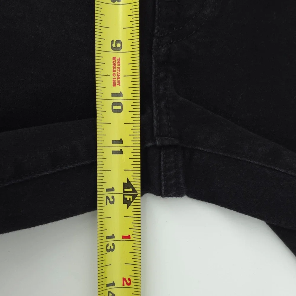 American Eagle Mens Jeans Airflex+ 34x32 Black Slim Straight Stretch Denim
